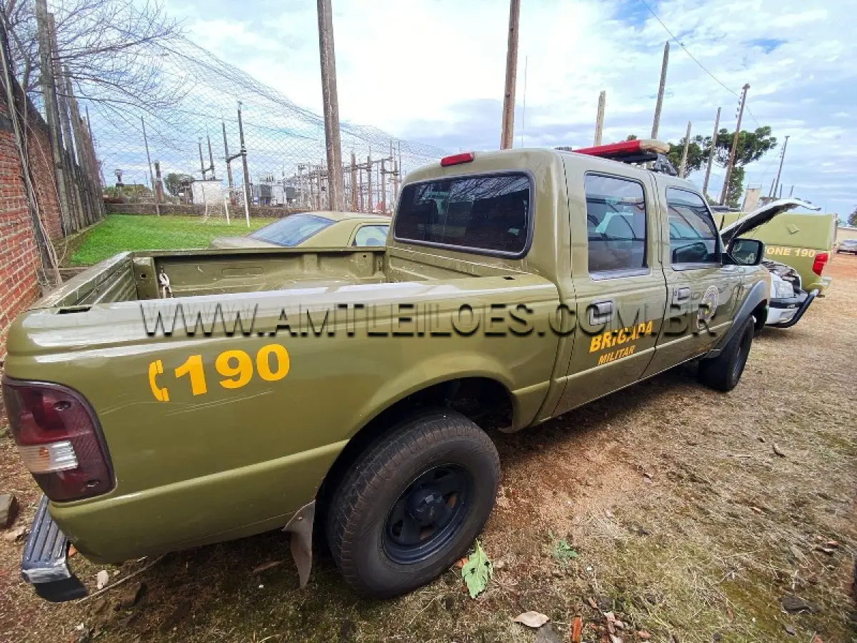 LOTE 028 - I/FORD RANGER XLS 12A, ANO/MODELO: 2008/2008