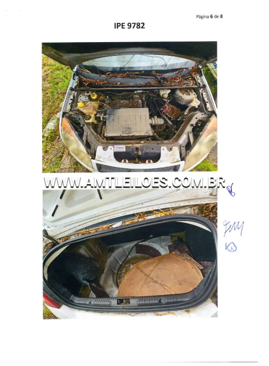 LOTE 155 - FORD/FIESTA SEDAN 1.6 FLEX, ANO/MODELO: 2008/2008