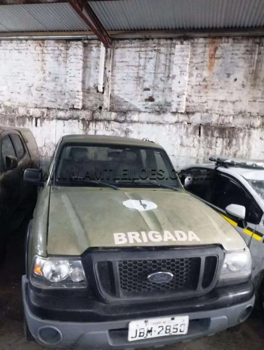 LOTE 128 - I/FORD RANGER XLS 12A, ANO/MODELO: 2008/2009