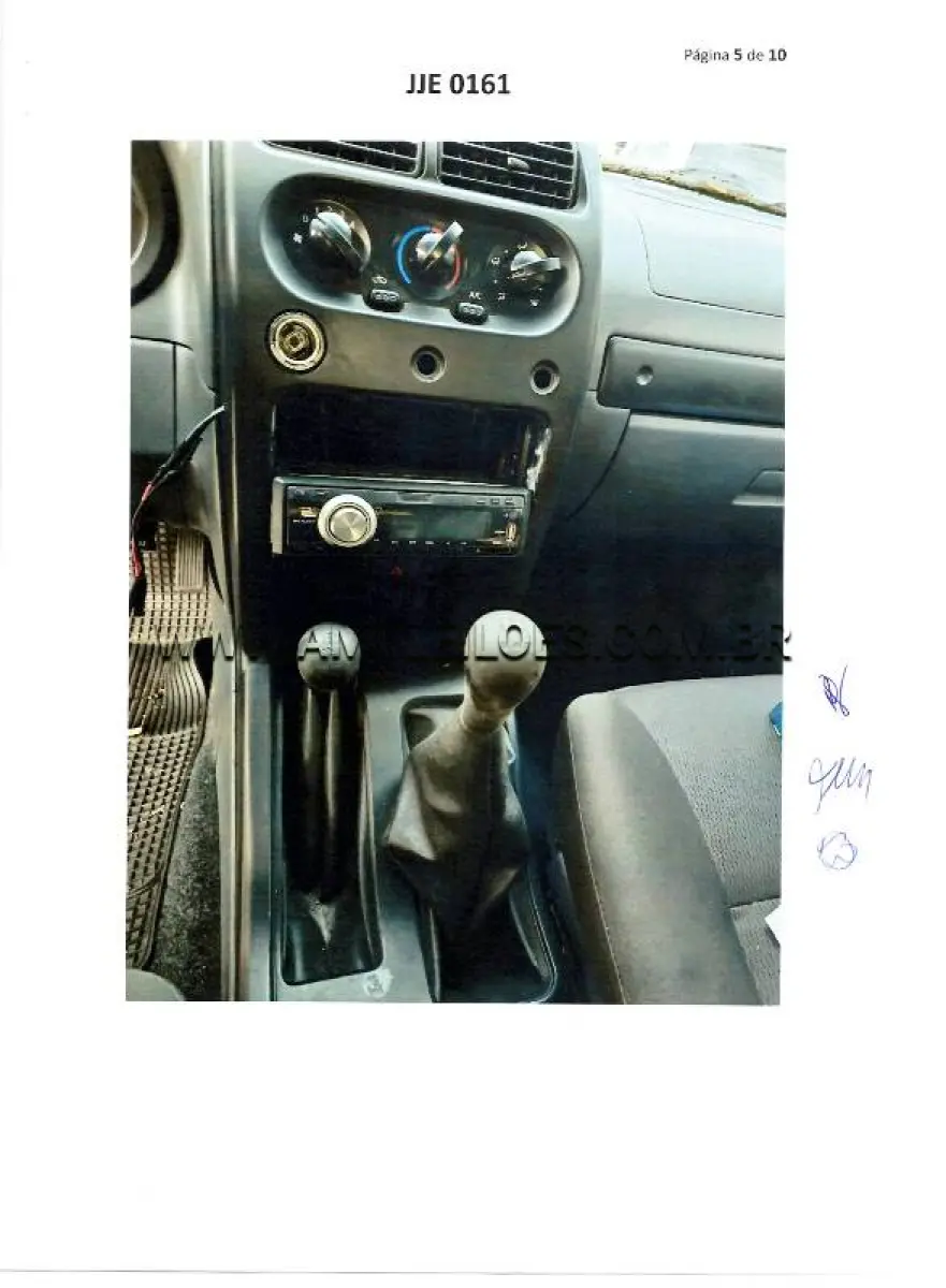 LOTE 157 - NISSAN/FRONTIER 4X4 XE, ANO/MODELO: 2007/2007