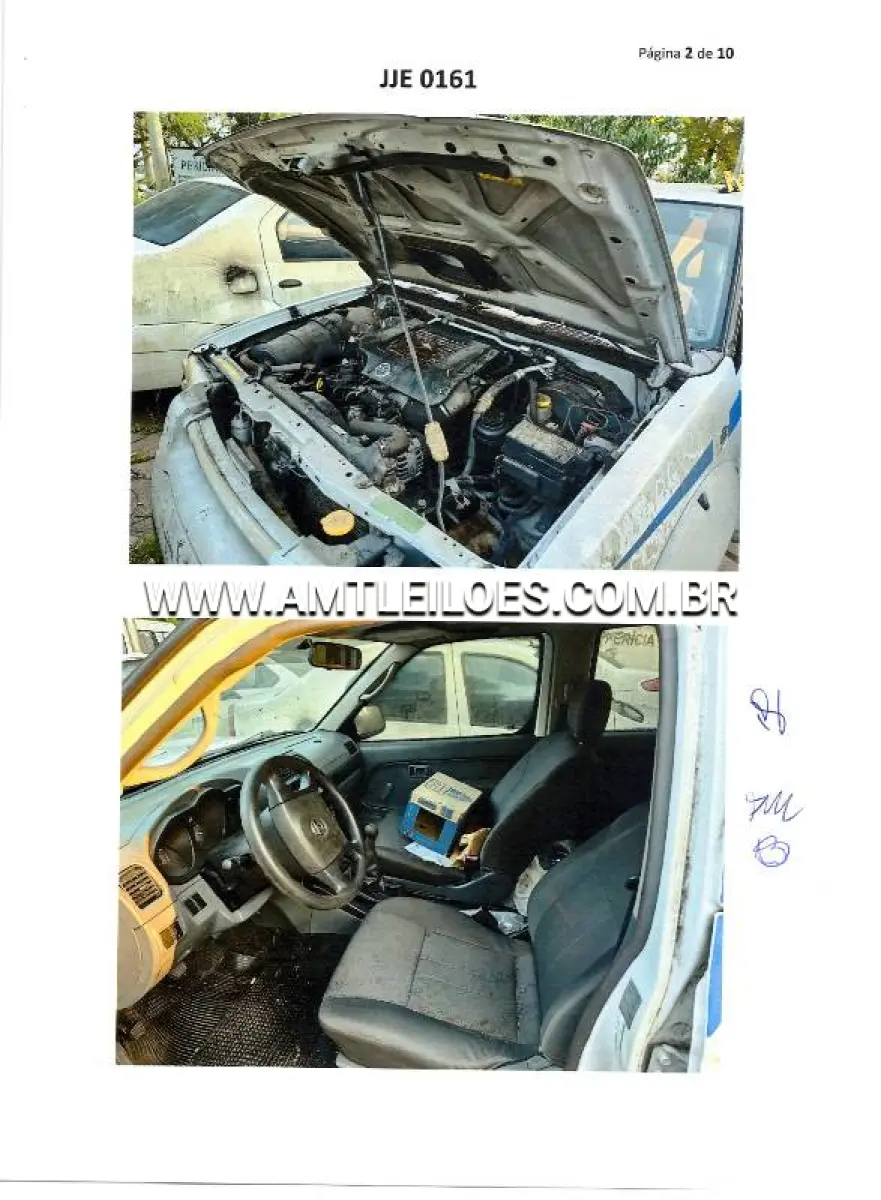 LOTE 157 - NISSAN/FRONTIER 4X4 XE, ANO/MODELO: 2007/2007