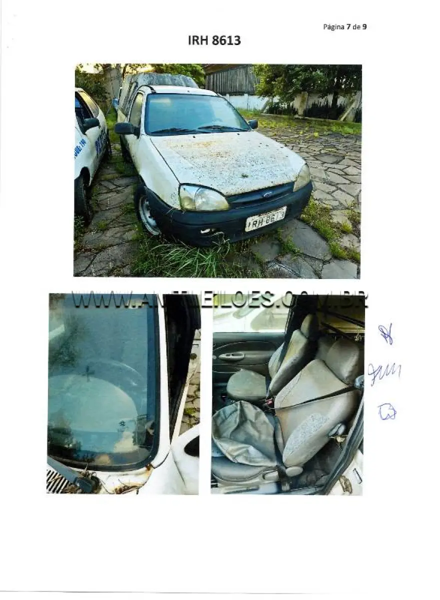 LOTE 150 - FORD/COURIER L 1.6 FLEX, ANO/MODELO: 2010/2011