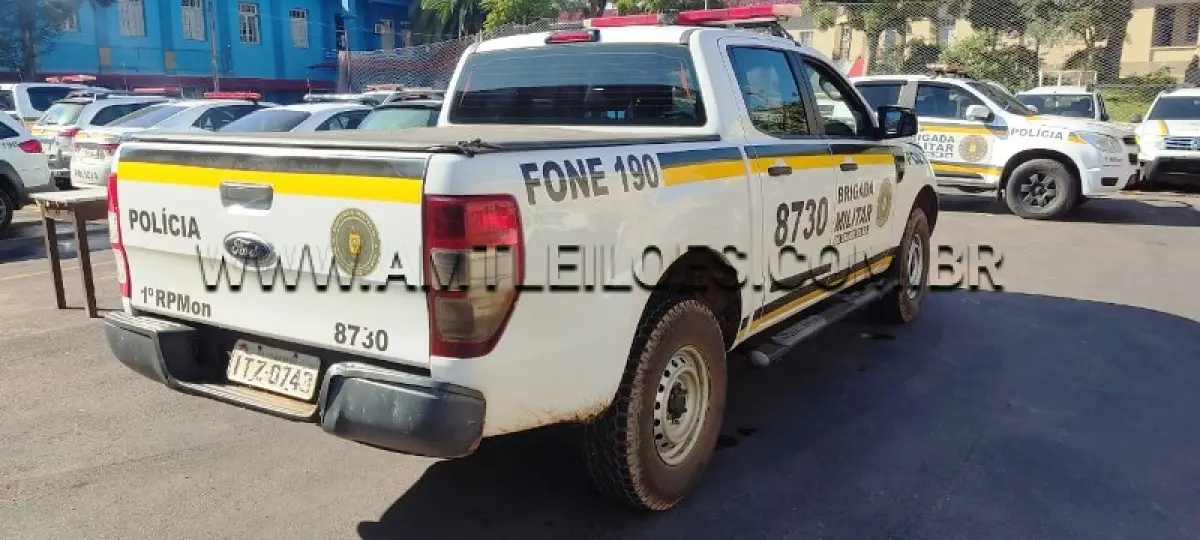 LOTE 161 - I/FORD RANGER XL CD4 22, ANO/MODELO: 2012/2013