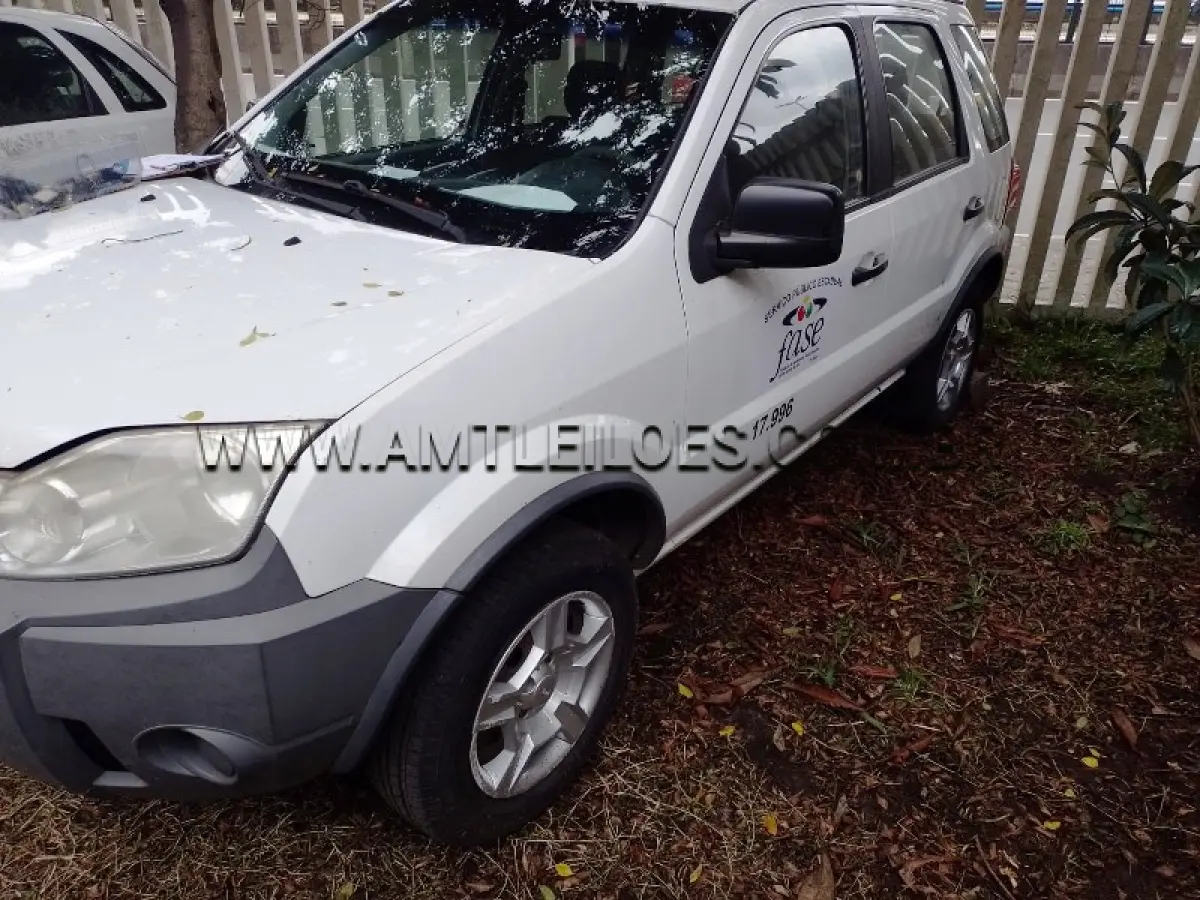 LOTE 142 - FORD/ECOSPORT XL 1.6FLEX, ANO/MODELO: 2009/2009
