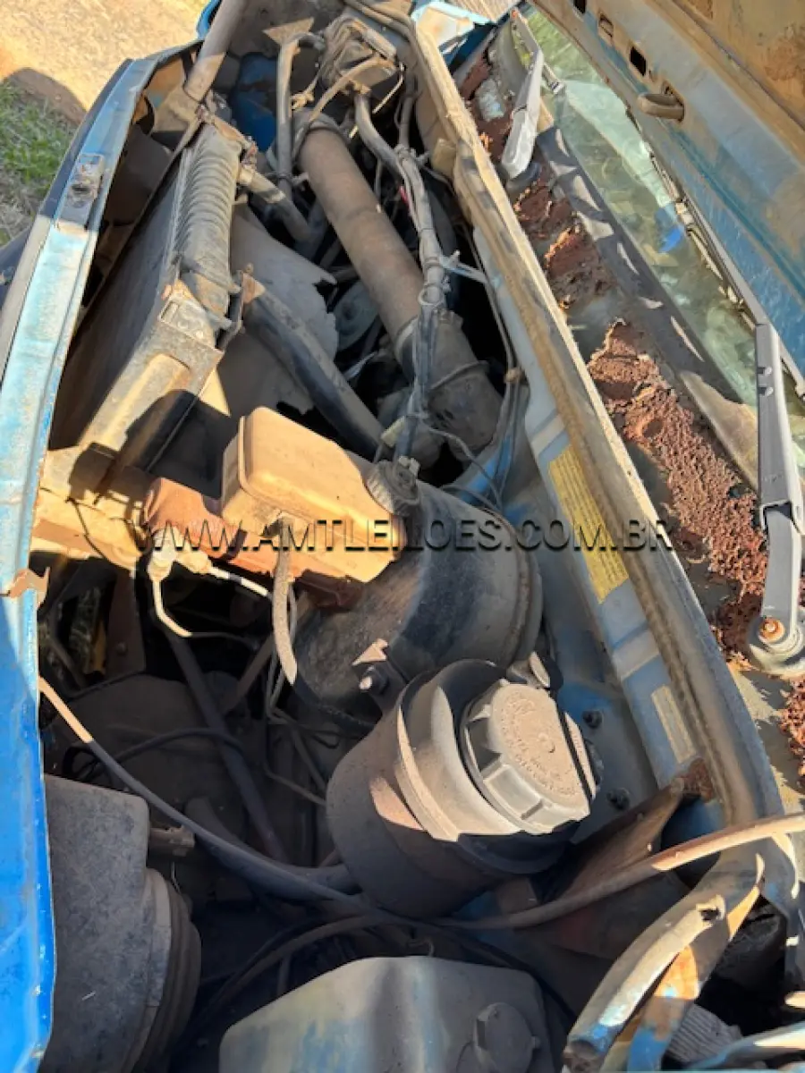 LOTE 020 - CAMINHÃO/ C. ABERTA M. BENZ/ 709,  PLACA: IAZ 0315, DIESEL, ANO/MODELO: 1991/1991