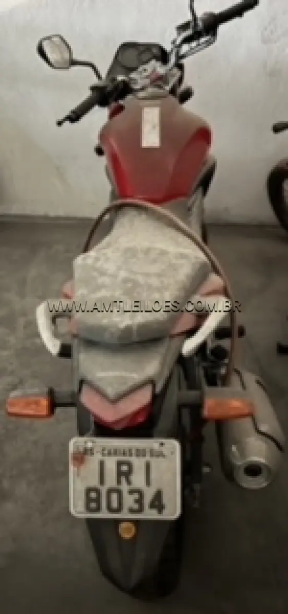 LOTE 014 - Marca: HONDA /  Modelo: CB 300R , Placa: IRI8034, Ano /Modelo: 2010.