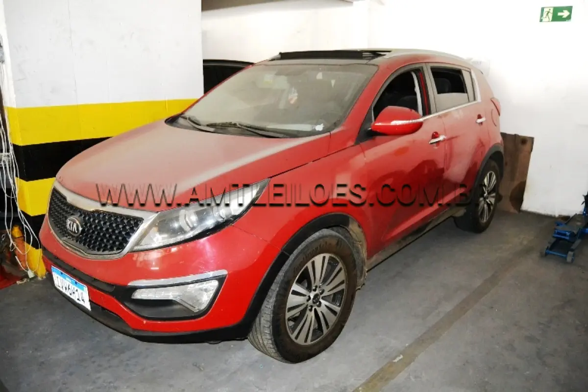 LOTE 010 - Marca: I  / Modelo: KIA SPORTAGE  EX2 OFFG4, Placa:  IVW6H14, Ano/Modelo: 2014.