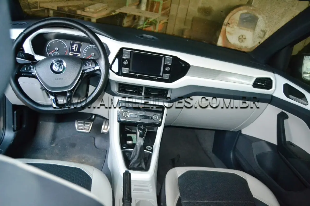 LOTE 011 - Marca: VW / Modelo:  T CROSS HL TSI AE, Placa: QWW9H10, Ano/Modelo: 2019.
