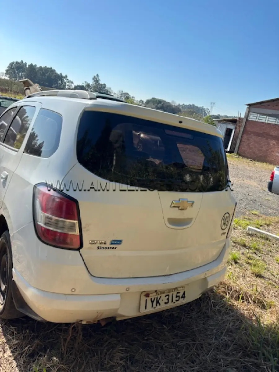 LOTE 026 - CHEV/SPIN 1.8L AT LTZ, PLACA: IYK 3154, FLEX, ANO/MODELO: 2018/2018.