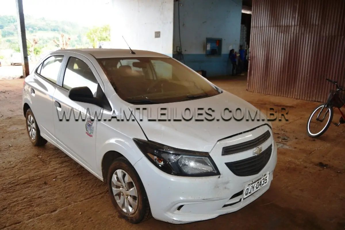 LOTE 004 - MARCA/MODELO: ONYX / 1.0MT JOY E,  PLACA: QJY0435, COR: BRANCA, ANO/MODELO: 2019, CHASSI:  9BGKL48U0KB248358, RENAVAM: 01198477013.