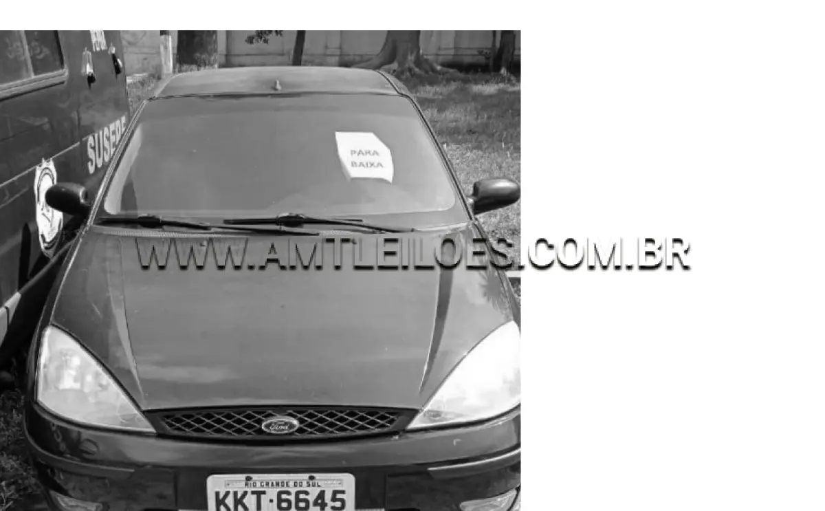 LOTE 206 - I/FORD FOCUS 2.0L FC, ANO/MODELO: 2004/2004