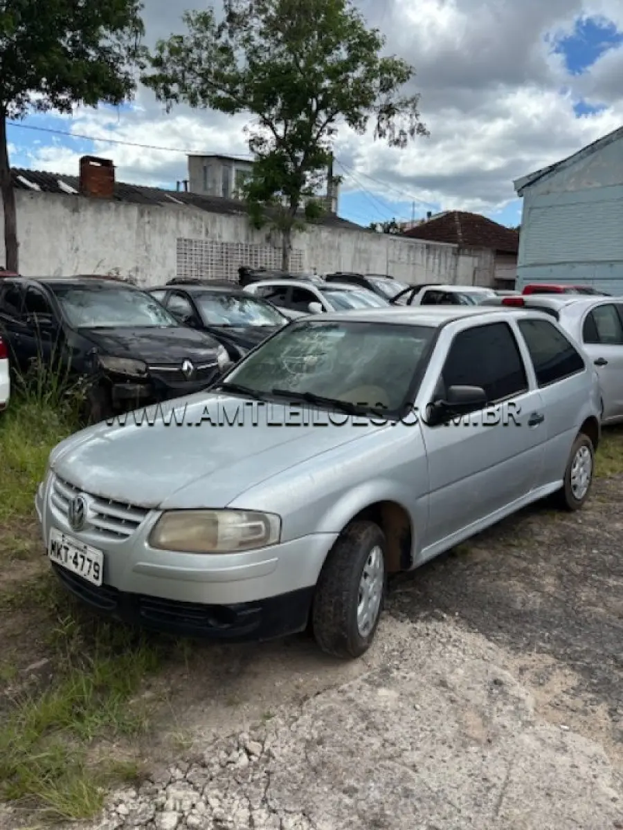 LOTE 002 - VW / GOL 1.0 ECOMOTION GIV/ PLACA: MKT4779/  ANO: 2011 - atingido pela enchente