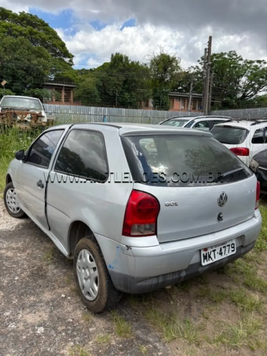 LOTE 002 - VW / GOL 1.0 ECOMOTION GIV/ PLACA: MKT4779/  ANO: 2011 - atingido pela enchente