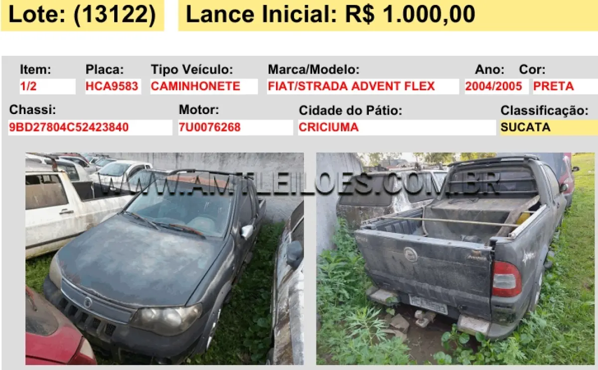 LOTE 13122