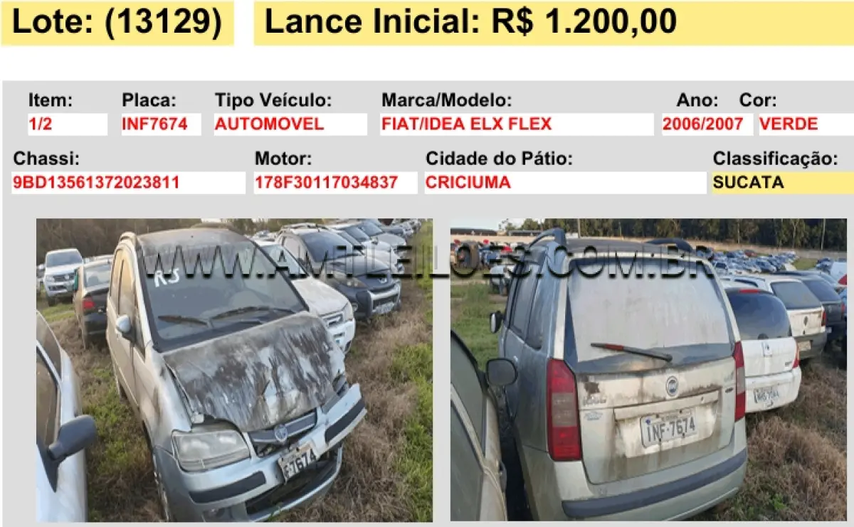 LOTE 13129