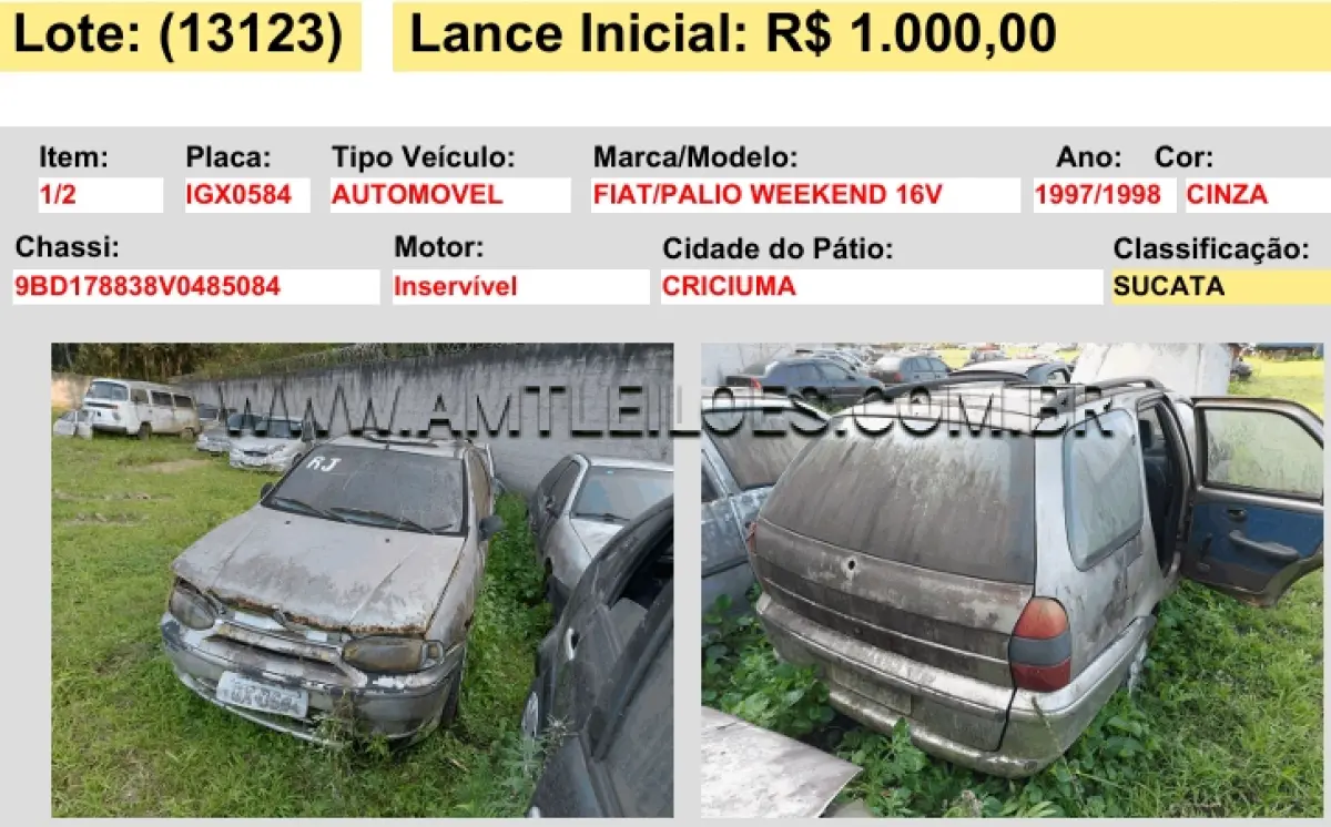 LOTE 13123