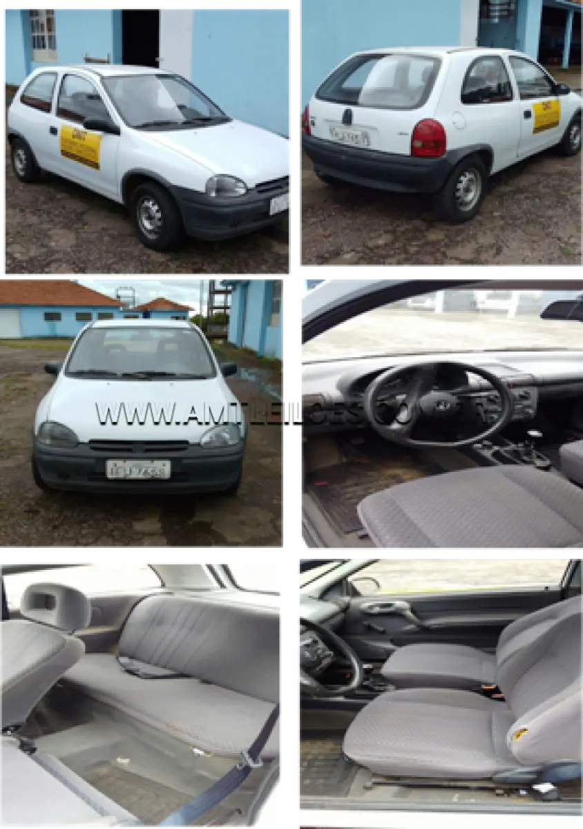 LOTE 033 - CORSA WIND 1.0 MPFI / EFI 2P - PLACA: IEU 7658 - CHASSI: 9BGSC08ZTTC745993 - ANO: 1996 - COR: BRANCA - COMBUSTÍVEL: GASOLINA  - UL DNIT VACARIA