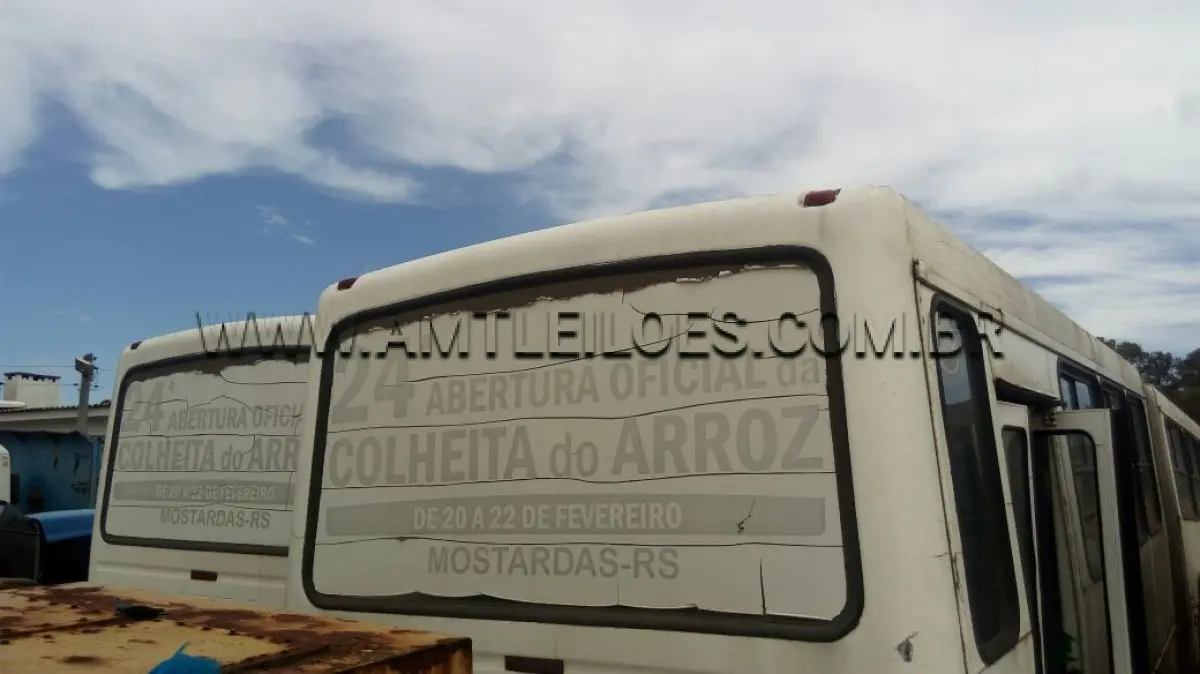 LOTE 003 - ÔNIBUS VOLVO B10M ECO ART, PLACA IED 4544, ANO 1995, 245 CV