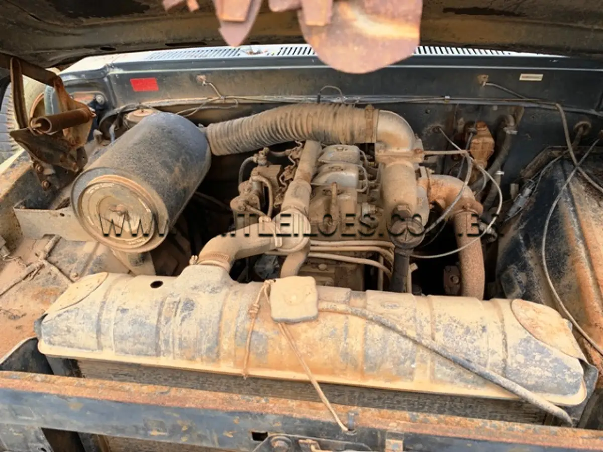 LOTE 022 - MARCA/MODELO: F4000 PLACAS: IHR 7231 ANO: 1990 – COR: CINZA CHASSI: 9BFKT7239LDB42742 RENAVAM: 584982631