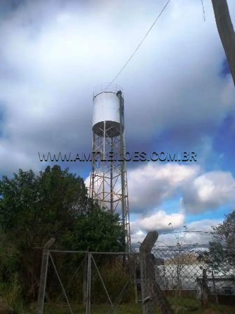 LOTE 010 - RESERVATÓRIO DE ÁGUA COM ESTRUTURA METÁLICA