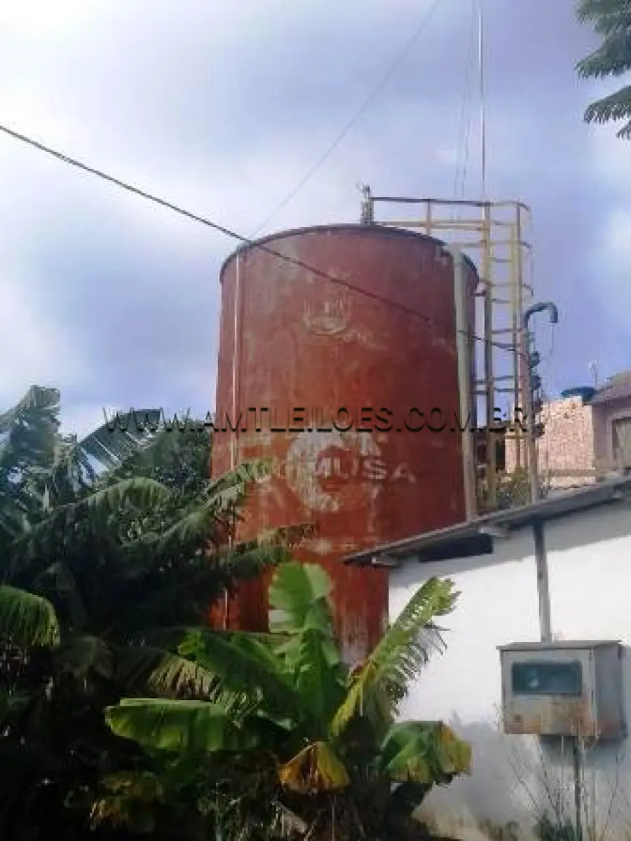 LOTE 011 - RESERVATÓRIO DE ÁGUA COM ESTRUTURA METÁLICA