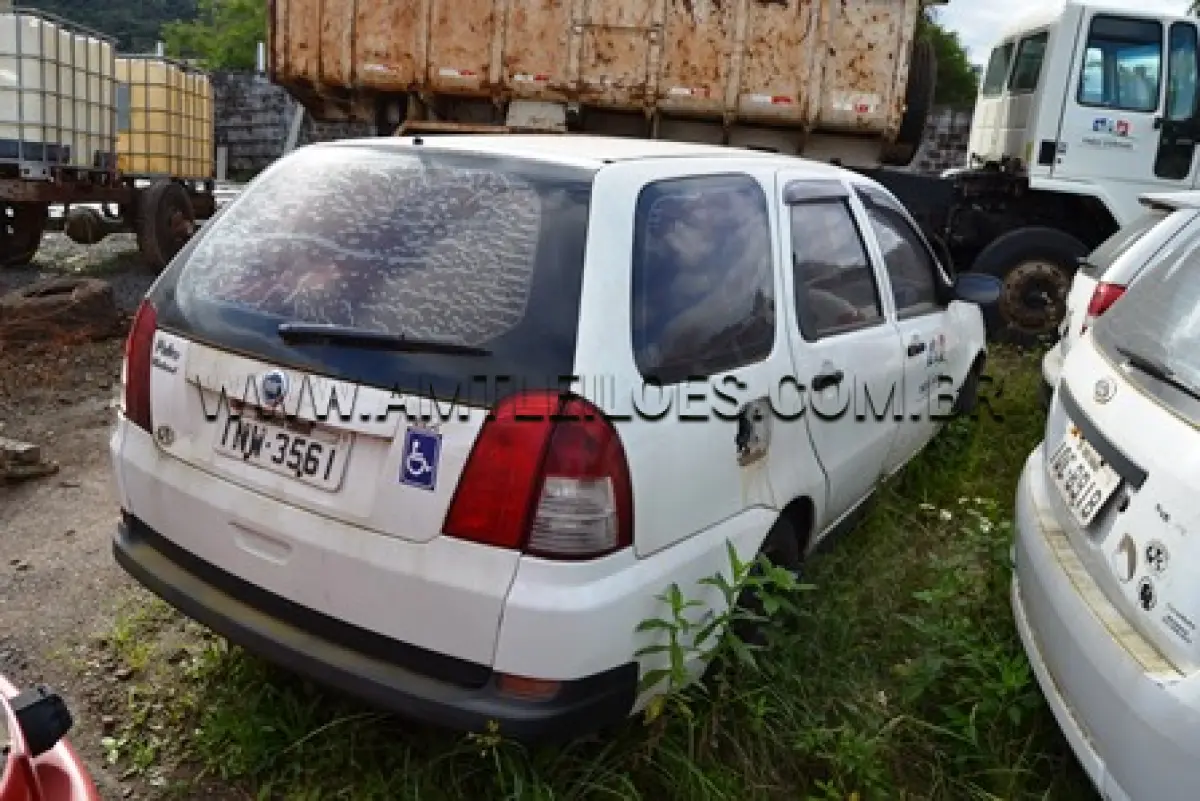 LOTE 005 - FIAT/PALIO WEEKEND ELX FLEX – TIPO WAGON, PLACA: INW 3561 ANO/MOD: 2007