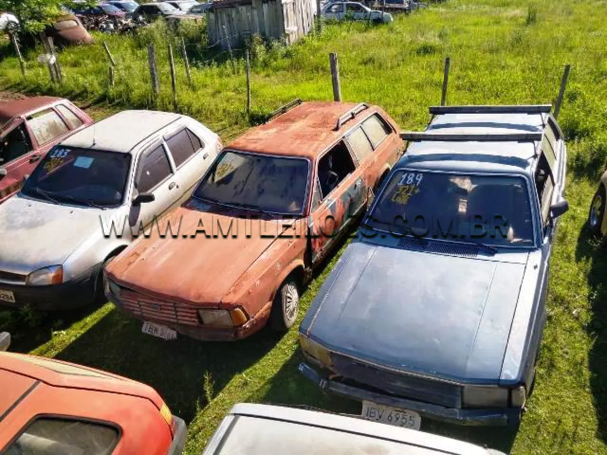 LOTE 321 - SUCATAS: FORD/BELINA II (+), ANO: 1980/1980, PLACA: IBW3668; FIAT/UNO S 1.5 (+), ANO: 1993/1993, PLACA: IBB8154; FORD/BELINA L, ANO: 1983/1984, PLACA: IHS5821; VW/GOL (+), ANO: 1980/1980, PLACA: IBV2701; FIAT/ELBA CS (+), ANO: 1987/1987, PLACA: IBU3814; FORD/BELINA II (+), ANO: 1983/1983, PLACA: IBV6955; FORD/FIESTA GL (+), ANO: 2000/2000, PLACA: MAT8284