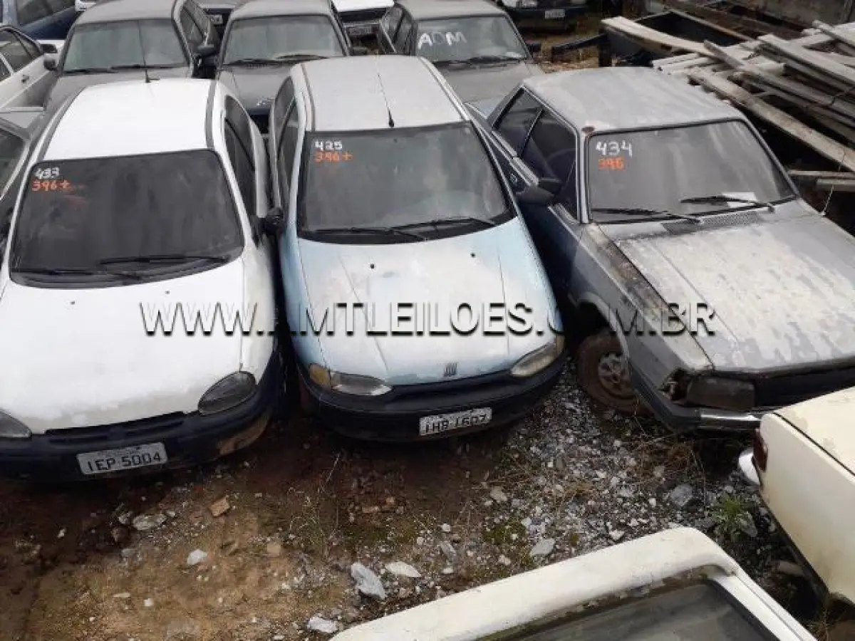 LOTE 396 - SUCATAS: IMP/RENAULT 19 RN, ANO: 1995/1995, PLACA: CCM9902; VW/APOLLO GLS (+), ANO: 1991/1991, PLACA: GMQ3711; GM/CORSA WIND (+), ANO: 1996/1996, PLACA: IEP5004; FORD/DEL REY GLX, ANO: 1988/1989, PLACA: IIJ2559; GM/CORSA GL (+), ANO: 1996/1996, PLACA: IFC1709; FIAT/PALIO ED (+), ANO: 1997/1997, PLACA: IHB1607; FIAT/UNO MILLE (+), ANO: 1992/1992, PLACA: ICA0267