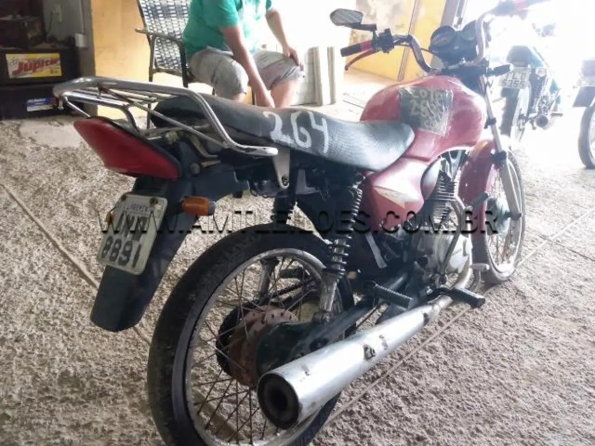 LOTE 283 - HONDA/CG 125 FAN, PLACA: INQ8891, 
ANO: 2007/2007