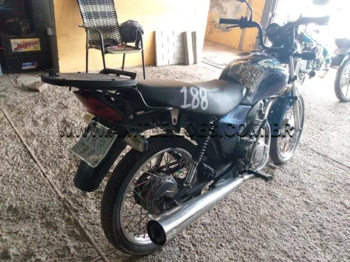 LOTE 261 - HONDA/CG 125 TITAN KS, PLACA: IKR7896, ANO: 2002/2002