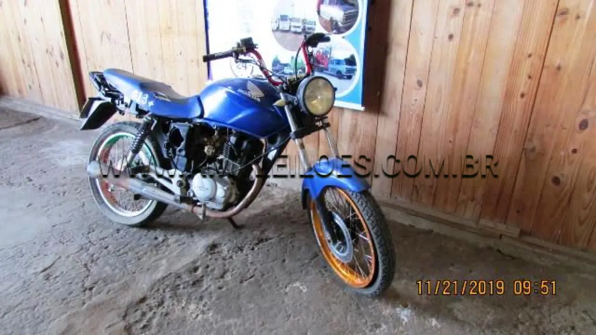 LOTE 013 - MARCA/MODELO: HONDA/CG 150 TITAN ESD; ANO: 2006/2007