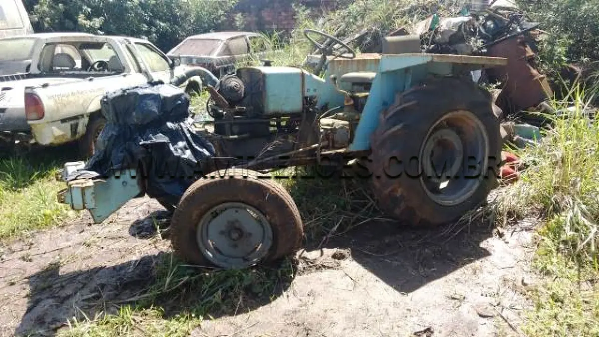 LOTE 009 - MARCA/MODELO: TRATOR AGRÍCOLA /AGRALE 4200; ANO/MODELO: 2001/2001