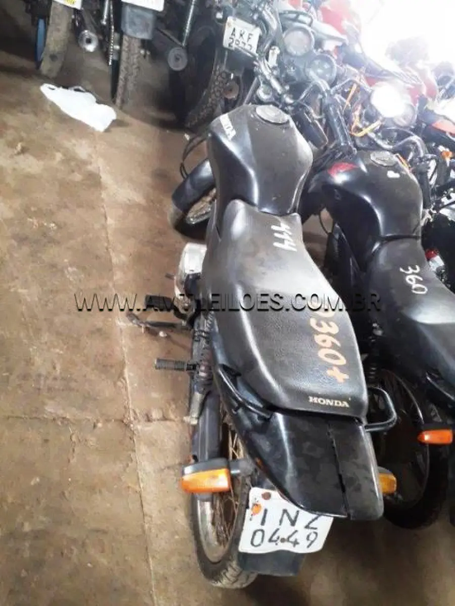 LOTE 360 - HONDA/CG 125 FAN, PLACA: INZ0449, ANO: 2007/2007