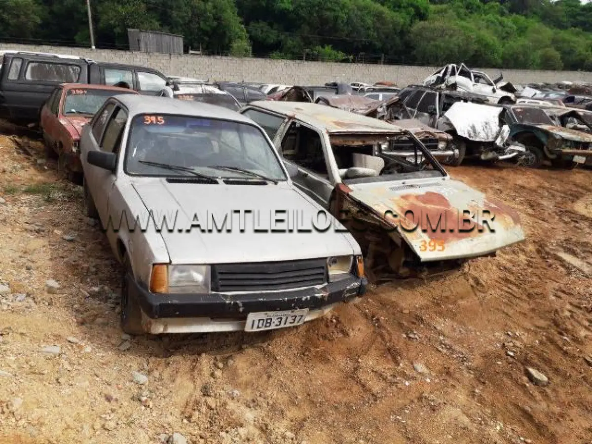 LOTE 395 - SUCATAS: VW/PARATI PLUS, ANO: 1984/1984, PLACA: IGE7012; FORD/FIESTA, ANO: 1998/1998, PLACA: IHL0160; VW/PARATI CLI (+), ANO: 1996/1996, PLACA: IFL9220; GM/MONZA SL/E, ANO: 1986/1986, PLACA: IAY2555; FIAT/TEMPRA IE (+), ANO: 1994/1995, PLACA: BPK5554; GM/CHEVETTE, ANO: 1983/1983, PLACA: IDB3137; GM/CORSA WIND (+), ANO: 1996/1996, PLACA: IEK1756
