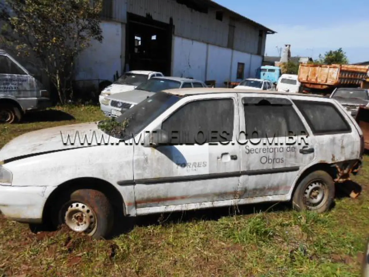 LOTE 019 - MARCA/MODELO: VW/PARATI 16V; ANO/MODELO: 1999