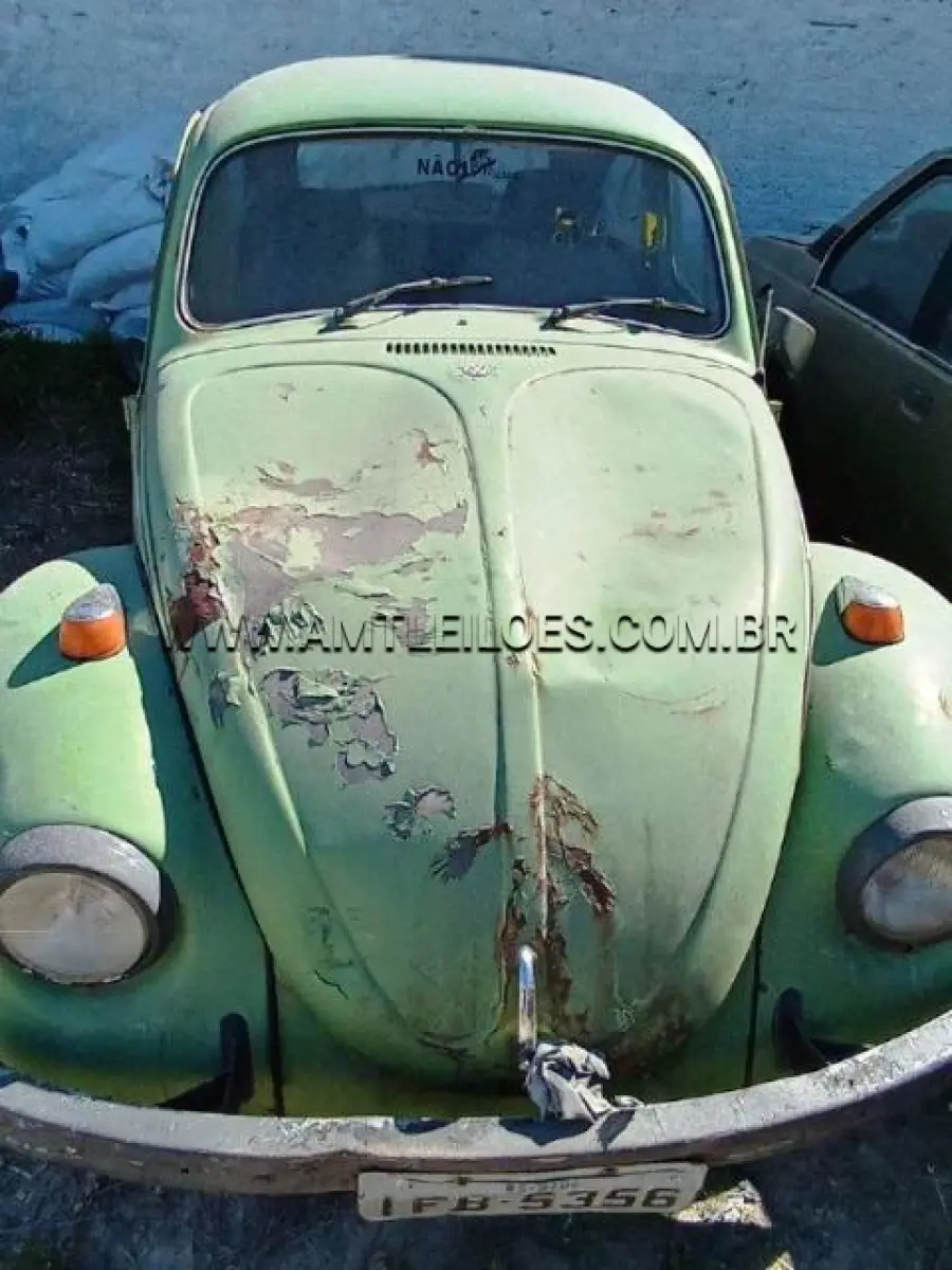 LOTE 549 - SUCATAS: VW/FUSCA 1500, ANO: 1974/1974, PLACA: IFB5356; GM/MONZA SL/E (+), ANO: 1985/1986, PLACA: IBP8669; GM/CHEVETTE SL (+), ANO: 1985/1986, PLACA: ICX1120; FIAT/UNO MILLE (+), ANO: 1991/1991, PLACA: IED6968; VW/GOL 16V (+), ANO: 1998/1998, PLACA: LZI2291