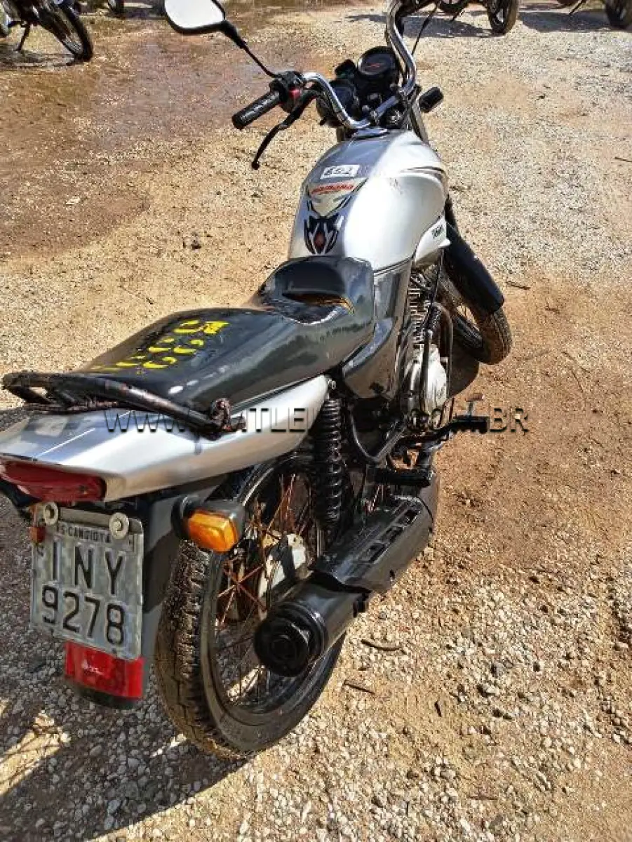 LOTE 533 - YAMAHA/YBR 125K, PLACA: INY9278, ANO: 2007/2007