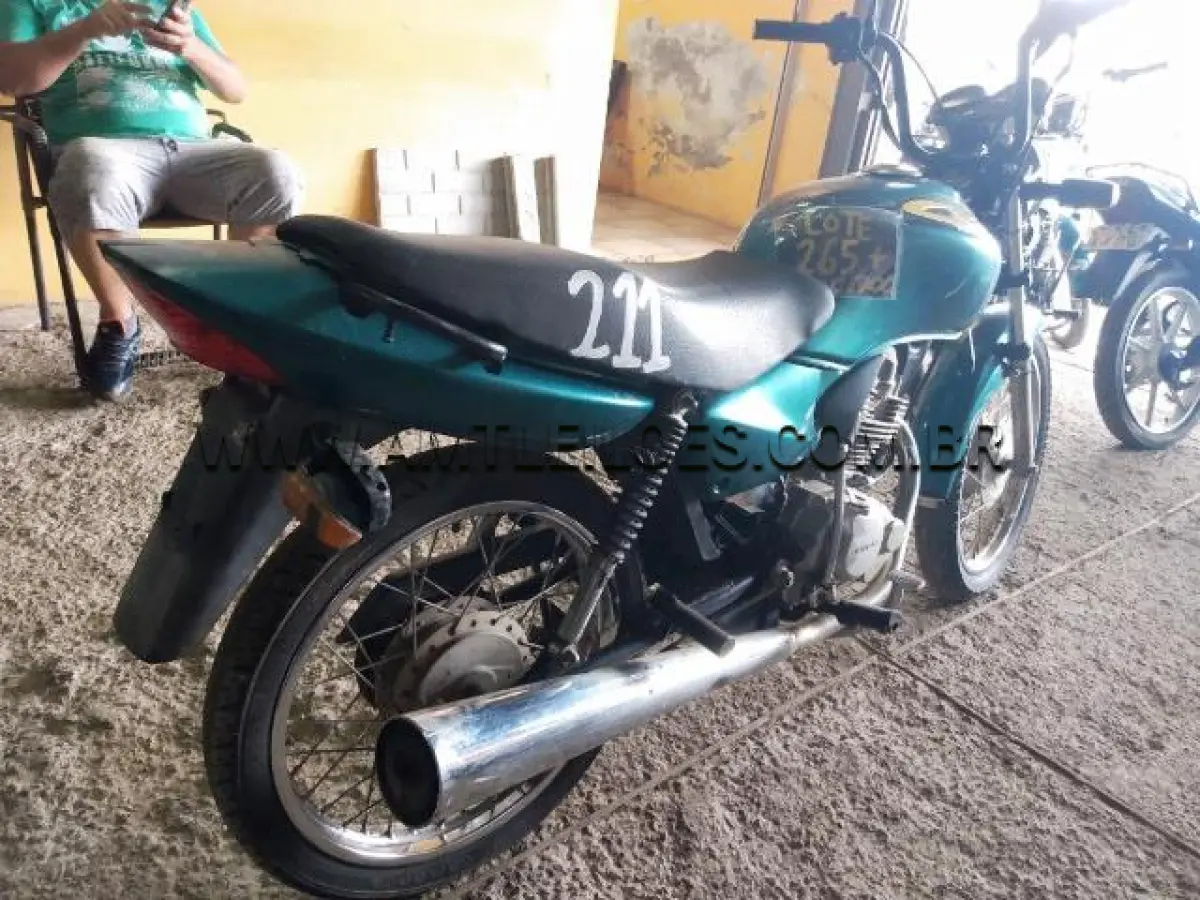 LOTE 265 - HONDA/CG 125 TITAN KS, PLACA: IKG2860, ANO: 2001/2001