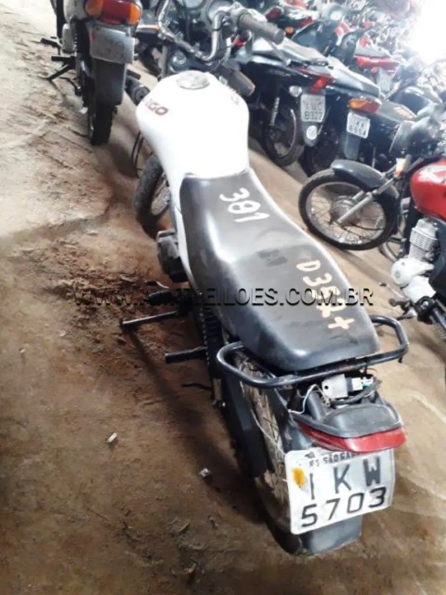 LOTE 352 - HONDA/CG 125 CARGO, PLACA: IKW5703, ANO: 2002/2003
