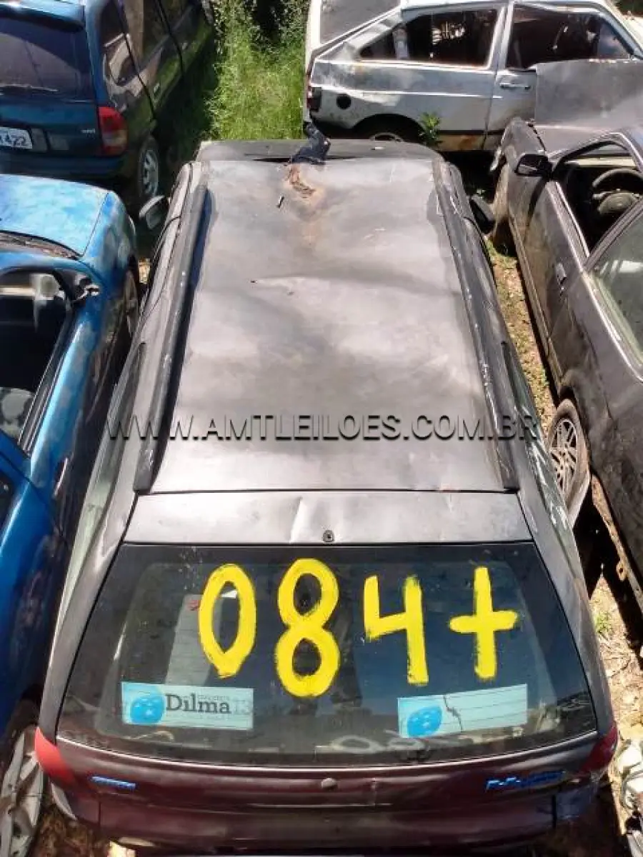 LOTE 084 - SUCATAS: FORD/DEL REY, ANO: 1983/1983, PLACA: IBT4791; FORD/BELINA (+), ANO: 1975/1975, PLACA: IFT1608; VW/FUSCA 1300 (+), ANO: 1970/1970, PLACA: IEB5972; GM/VECTRA GLS, ANO: 1997/1997, PLACA: LYK7054; FIAT/PALIO WEEK 6MARCHAS (+), ANO: 1999/2000, PLACA: IJE8142