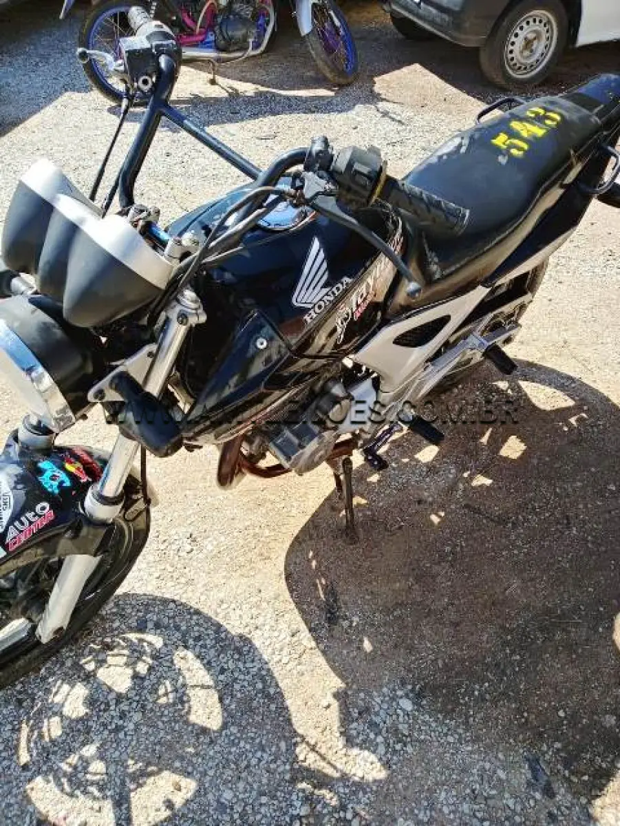 LOTE 543 - HONDA/CBX 250 TWISTER, PLACA: IMU3207, ANO: 2005/2006