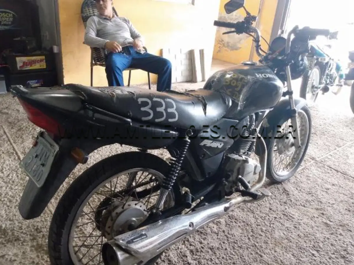 LOTE 309 - HONDA/CG 125 FAN, PLACA: INM3180, 
ANO: 2006/2007