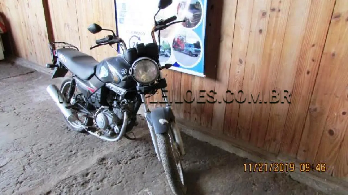 LOTE 001 - MARCA/MODELO: YAMAHA/YBR 125K;  ANO: 2004/2004