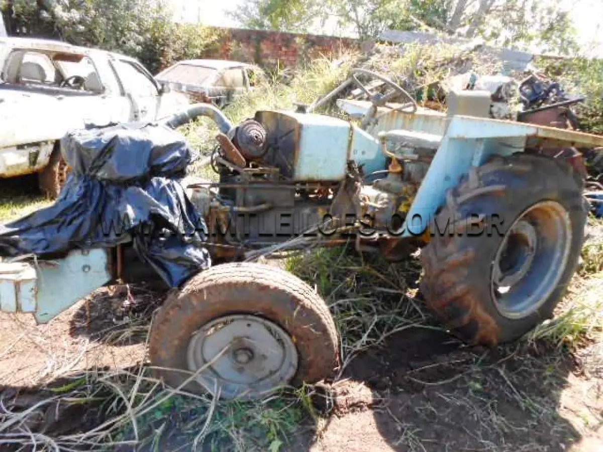 LOTE 009 - MARCA/MODELO: TRATOR AGRÍCOLA /AGRALE 4200; ANO/MODELO: 2001/2001