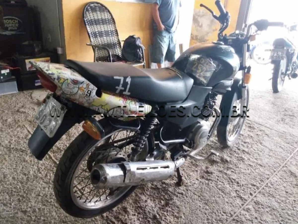 LOTE 252 - YAMAHA/YBR 125K, PLACA: IOL9024, ANO: 2008/2008
