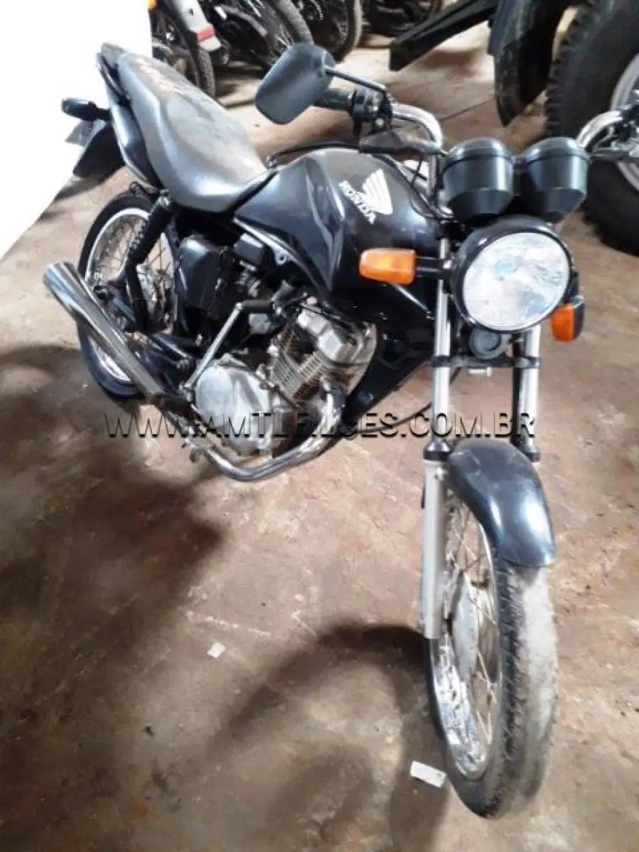 LOTE 348 - HONDA/CG 125 FAN KS, PLACA: IQM7567, ANO: 2009/2010
