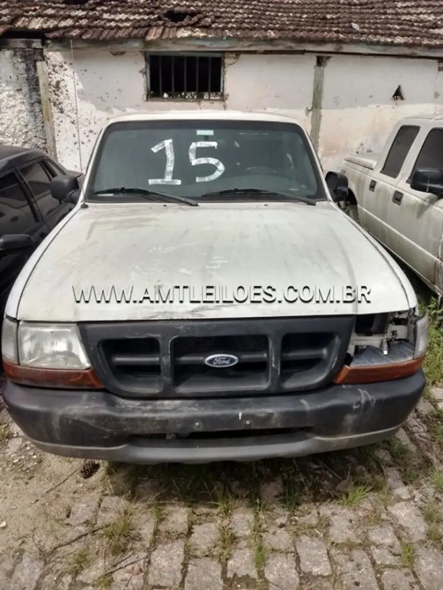 LOTE 015 - PICAPE EMP GE RANGER 3.0 XL 13P 1T 4X2 FORD ANO 2002 MOD. 2003