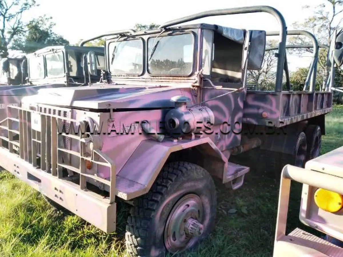 LOTE 004 - MARCA/MODELO: CAMINHÃO ENGESA / EE25/EF2521, 2 1/2 Ton, 6 x 6 ; ANO: 1981
CHASSI: 9BB025312BJ000698
MOTOR: 03526 Cil., MBB nº 34491942052