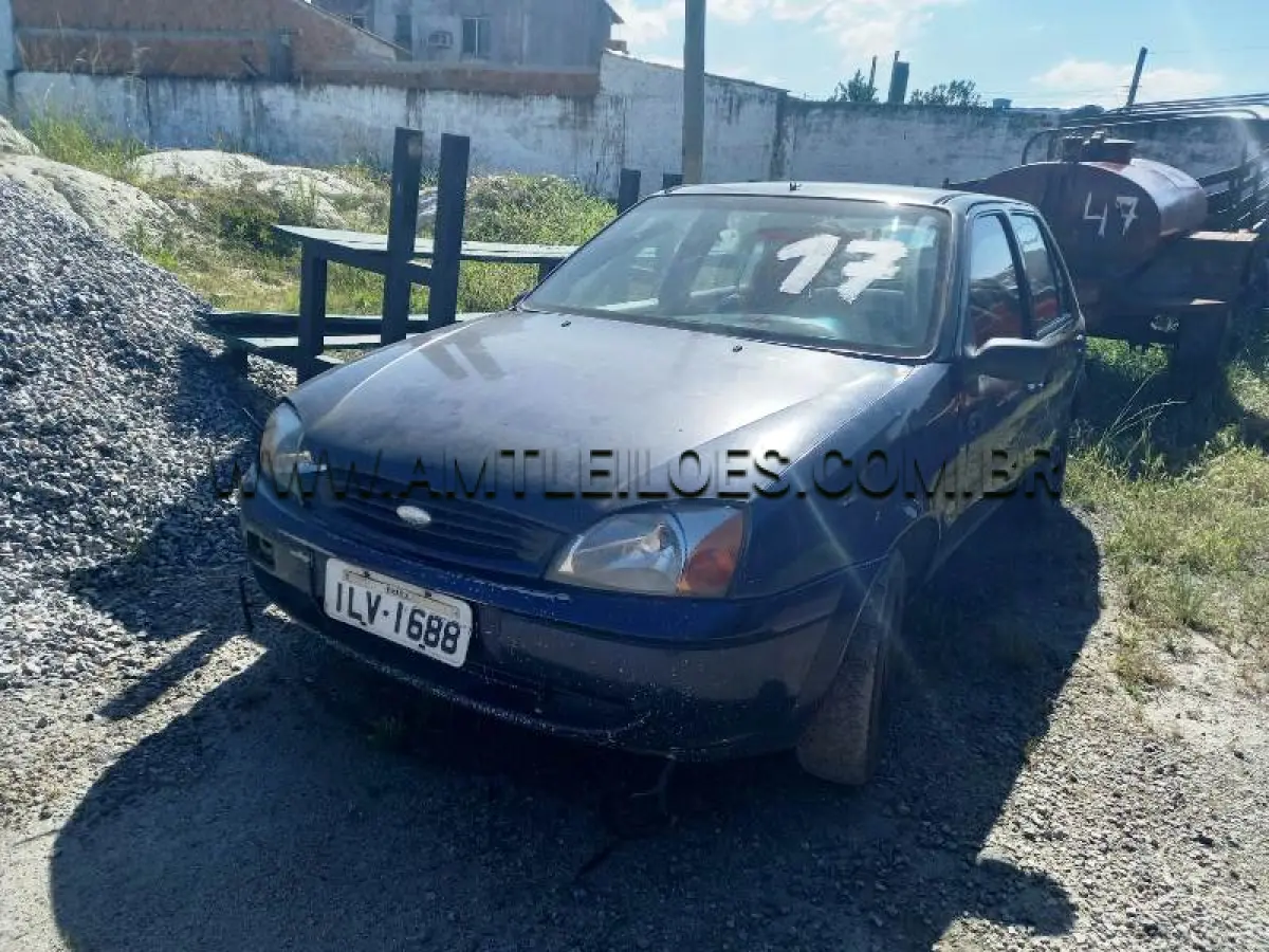 LOTE 017 - MARCA/MODELO: AUTOMÓVEL FORD FIESTA HATCH 1.0 