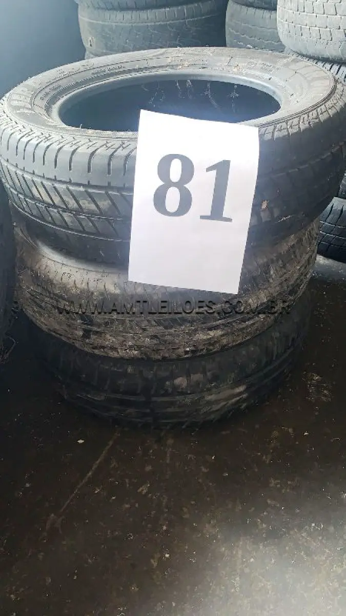 LOTE 081 - MARCA/MODELO: 01 PNEU 175/70 R14 ; 02 PNEUS 175/65 R14